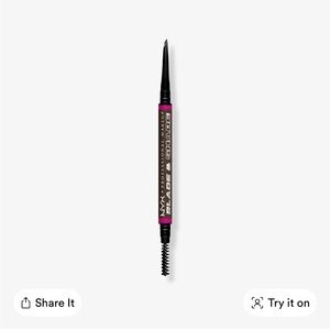 NYX Brow Blade and Shade Nano Brow Mechanical Pencil Shade Ash Brown